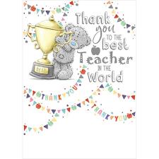Thank You Best Teacher Me to You Bear Card Image Preview
